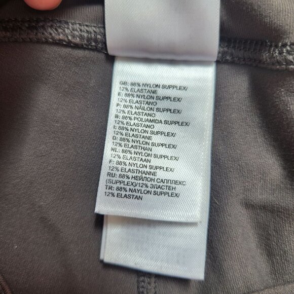 The North Face Grey Stretch Bootcut Flare Yoga Pants Leggings Gorpcore M - Picture 7 of 10